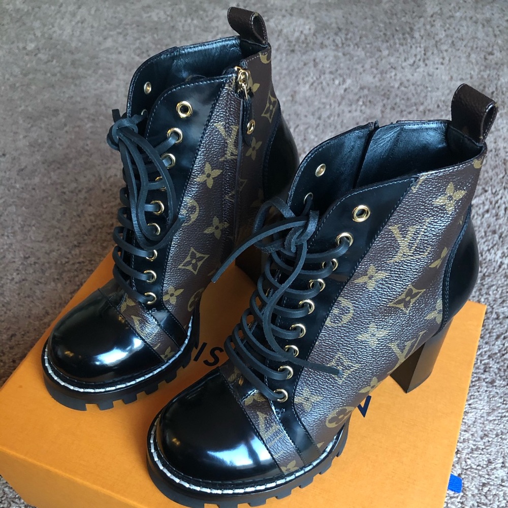 Louis Vuitton Star Trail Ankle Boots